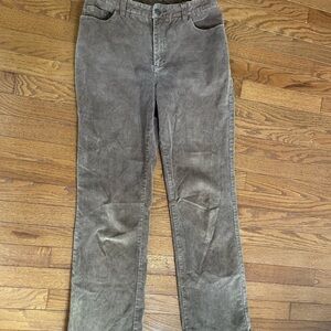 Newport News Jeanology Collection Tan Corduroy Pants